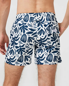 Shorts de bain décontractés pour hommes de haute qualité, logo personnalisé, shorts en maille de jogging pour la course à pied et la natation, style unique pour hommes, respirant - Product Image 5