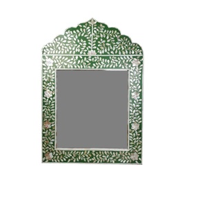 Best Quality <b>Gold</b> Plated Finishing Designer Wall <b>Mirror</b> <b>Frame</b> Wall <b>Mirror</b> For Home Decoration And Bathroom Usage - Product Image 4