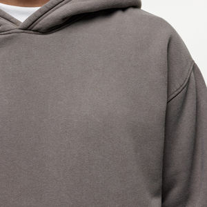 ชุดวอร์มผ้าฝ้าย100% ของผู้ชายชุด2ชิ้นสำหรับฮิปฮอปไซส์พิเศษปักโลโก้ได้ตามต้องการ400 GSM - Product Image 4