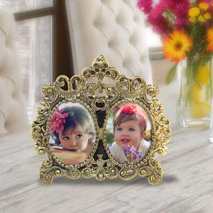 Cadre photo en métal OEM - Couleur et taille personnalisées écologiques, décoration de maison de luxe de haute qualité pour les souvenirs de famille - Product Image 1