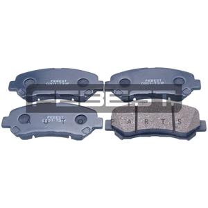 Set di pastiglie freno anteriori FEBEST (0201-T31F) - Product Image 1