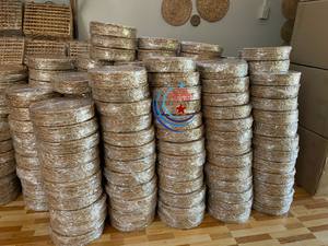 Napperon de table tissé en jacinthe caboteur en jonc de mer en rotin pour matériel de jacinthe d'eau de cuisine pour le dîner vaisselle tapis tissés tampons - Product Image 4