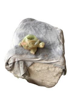 Bougeoir onyx sans laiton, bougeoir Danilova, bougeoir en marbre Onyx naturel - Product Image 6