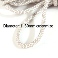 Corde tressée en polyester haute résistance, résistante à l'usure, taille personnalisée, emballage multicolore