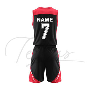 Vêtements de sport de basketball sans manches pour hommes, imprimés sur mesure, à séchage rapide, respirants, ensembles uniformes personnalisés OEM, 100% polyester - Product Image 3