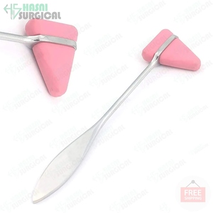 Ventes chaudes - Marteau de réflexes neurologiques en acier inoxydable approuvé CE ISO, instrument médical de diagnostic - Product Image 6