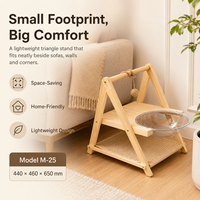 Grande maison pour chat en bois, condo multi-niveaux, appartement pour chat, meubles pour plusieurs chats d'intérieur, OEM ODM