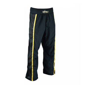 Pantalon d'entraînement de boxe taille haute, logo personnalisé, pantalon de kick-boxing, design haut de gamme, vente en gros, couleur unie, design à rayures - Product Image 4