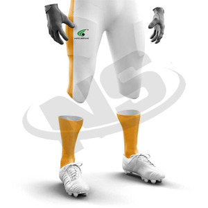 Camiseta de fútbol americano hecha a medida OEM, ropa deportiva cómoda de tela elástica de alta calidad sublimada a precio barato - Product Image 3
