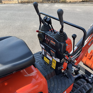 รถขุดขนาดเล็กคุณภาพดี Kubota K008-3 รุ่นอัลตร้าคอมแพค 1.2 ตัน เครื่องยนต์ดีเซล เหมาะสำหรับงานขุดดินในสวน ฟาร์ม และงานก่อสร้าง - Product Image 4
