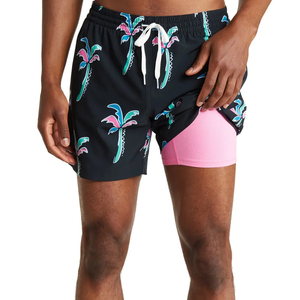 Best Quality Breathable Material <b>Men</b> Swim <b>Trunks</b> Summer Elastic Drawstring Waist <b>Men</b> Swim <b>Trunks</b> with Custom logo and Size - Product Image 1