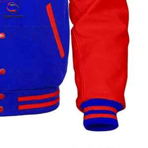 Chaqueta Varsity Casual Vintage Personalizada para Hombre, Estilo Hip Hop, Temporada de Invierno, Parches Bordados en Chenilla, Material de Lana, Bordado en Chenilla - Product Image 6