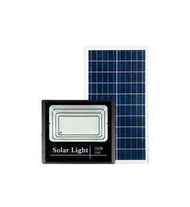 Lámparas Solares Todo en Uno de 120W, Lámpara Solar Integrada con Batería y Panel Solar LED Incorporados - Product Image 1