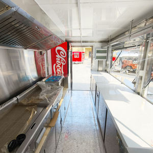 Remorque alimentaire <span class=keywords><strong>d</strong></span>'<span class=keywords><strong>occasion</strong></span> à vendre prix bon marché avec friteuse gril à gaz à usage commercial - Product Image 4