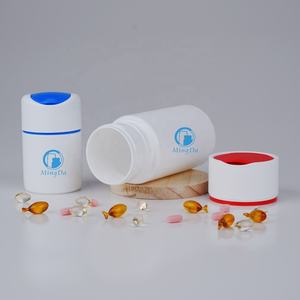 175 ml 6 oz 8 oz 10oz 300 <span class=keywords><strong>CC</strong></span> Botella de HDPE de vitamina esmerilada negra Tapa giratoria de tacto suave Botella de suplemento de <span class=keywords><strong>boca</strong></span> ancha para pastillas - Product Image 4