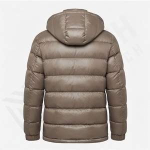 Nouvelle veste d'hiver chaude en coton à capuche, personnalisable avec logo, épaisse, imperméable, matelassée, pour homme, isolée thermiquement, pour la neige - Product Image 2
