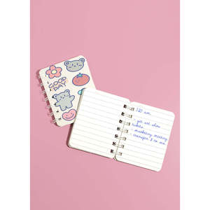 Quaderno a spirale formato A5 ufficiale A3shop con rilegatura termica in lamina, copertina in pelle per scrittura e uso come diario - Product Image 5