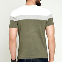 Camiseta de Hombre de Alta Calidad, 100% Algodón, Tejido de Punto, Colores Personalizados, Secado Rápido, Transpirable, Manga Corta, Corte Regular