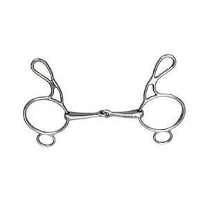 Bridon en acier inoxydable avec anneau, design personnalisé pour l'entraînement équestre et les performances quotidiennes - Product Image 3