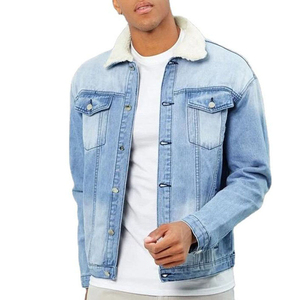Chaqueta para hombre de alta calidad al por mayor Factorye Rate Retro Denim Jacket Custom Printing Men Jeans Jackets Made in Pakistan - Product Image 4