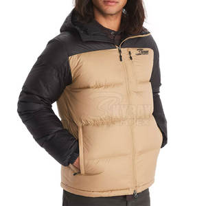 Veste à bulles extérieure imperméable pour hommes et femmes avec logo personnalisé capuche à col montant saison d'hiver fabriquée en polyester durable-Vente en gros Nouveau - Product Image 1