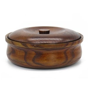 Boîte à chapati en bois de manguier élégante faite à la main, de qualité supérieure, écologique, durable, en bois, pour le stockage de roti, casseroles artisanales de cuisine, boîte à pain - Product Image 2