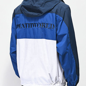 Chaqueta Cortavientos Acolchada con Capucha para Hombre, Estilo Casual y Deportivo, para Invierno, Personalizada, 100% Poliéster, Resistente al Viento, Cuello Redondo, Algodón - Product Image 3