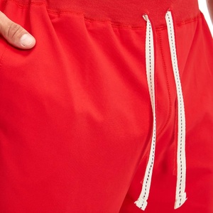 Shorts d'été tendance pour hommes, coupe décontractée, taille élastiquée avec cordon de serrage, vêtements de sport, shorts décontractés pour l'entraînement, poche latérale zippée, marque privée - Product Image 3