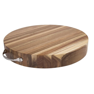 Planche à fromage en bois pour ustensiles de cuisine hôtel Restaurant plateau à découper planche à découper en bois de couleur marron couteaux à découper les fruits - Product Image 4