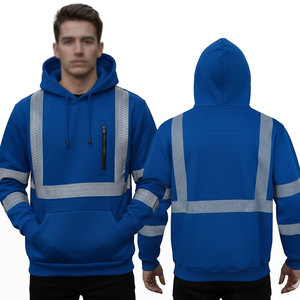 Sudadera de Seguridad al Por Mayor, Talla Grande, en Existencia, Sudadera de Alta Visibilidad, Personalizada, de Alta Calidad - Product Image 1
