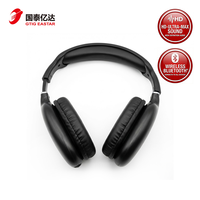 Casque sans fil supra-auriculaire, casque avec micro, design pliable et son stéréo pour iPhone Android