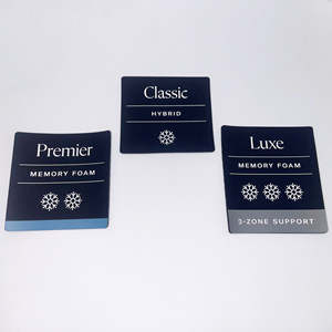 Étiquettes de taille en coton tissé pliées au centre, écologiques et de qualité supérieure, en provenance du Vietnam, pour les marques de mode et les sacs - Product Image 6