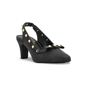 Negro WN7367 Zapatos de corte Pisos cómodos - Product Image 2