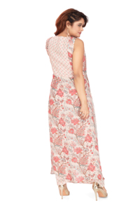 Derniers vêtements indiens pour femmes haut sur demande-Élégant ensemble Kurta de grande taille à la mode à vendre en gros au meilleur prix - Product Image 5