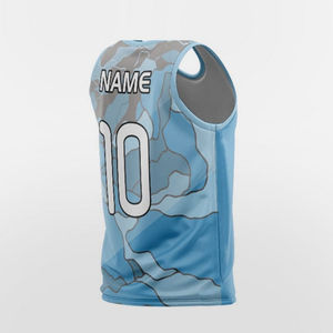 Lacrosse Practice Pinnies 100% Poliéster Sublimación duradera Diseño de nombre personalizado Conjuntos de uniformes - Product Image 2