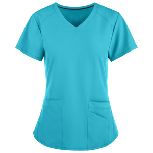 Tops médicos antiarrugas para mujer OEM venta al por mayor nuevo diseño de calidad superior hermosos tops médicos para mujer en todos los colores - Product Image 1