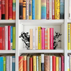 Moderno Soporte Decorativo para Libros 3D Estilo Antiguo, Soporte Académico de Metal Resistente, Escultura China, Zahid Exports - Product Image 3