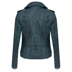 Veste en cuir pour femmes nouveau design Veste en cuir pour femmes de haute qualité à vendre Veste en cuir véritable pour femmes à prix raisonnable - Product Image 3