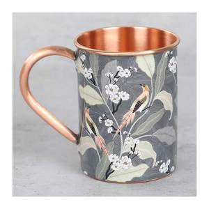 Tasse en cuivre martelé avec prise confortable et base stable conçue pour la pratique et la présentation de la mixologie - Product Image 6