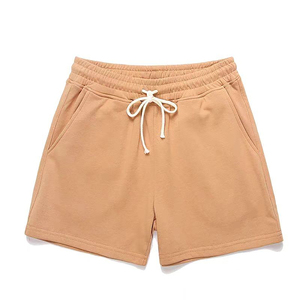 Pantalones Cortos Casuales Personalizados de Mezcla de Algodón con Cintura Elástica y Cordón, Múltiples Opciones de Color, Cómodos para Uso Diario - Product Image 6