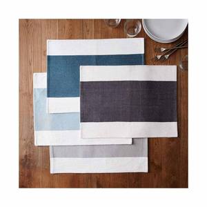 High Quality Placemats <b>Dinner</b> Party Weddings Kitchen & Home Decor Custom Solid Color Tablemat Reusable 100% Cotton Sustainable - Product Image 6