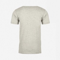 T-shirt unisexe Next Level Tri-Blend 60% coton peigné filé en anneau/40% polyester, coupe ajustée décontractée, matière douce et légère