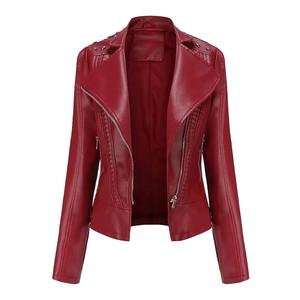 Chaquetas de Cuero de Primera Calidad con Diseño Nuevo y Elegante, Personalizadas, para Mujer, para Motociclismo, al por Mayor - Product Image 1