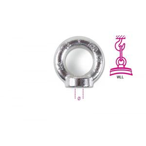 A4สแตนเลสปลอมสำหรับยกถั่วตา (หลายแพ็ค) สำหรับสายเหล็ก BETA-ROBUR - Product Image 2