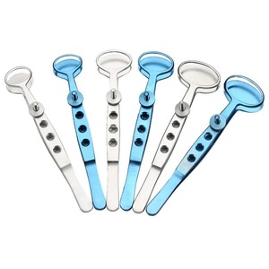 Pinza Quirúrgica Ametrina para Calázion, 1 unidad, Plegable, Ergonómica, Manual, de Aleación de Titanio, Instrumento Oftalmológico, Herramienta para Párpados APC-37 - Product Image 1
