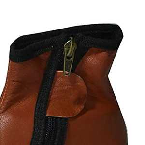 Premium Azad Woven Leather Anti-Bacterial High Ankle Zipper <b>Socks</b> Stylish & Comfortable <b>for</b> <b>Men</b> & Women Best Prices by AA IMPEX - Product Image 3