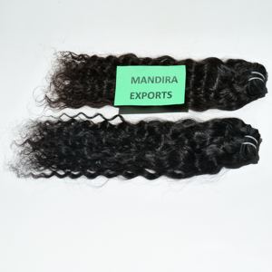 Cabello indio humano de Templo Negro virgen 100%, mejor calidad, rizado Natural, doble trama, proveedor, ondas, rizos, máquina barata, pelucas - Product Image 2