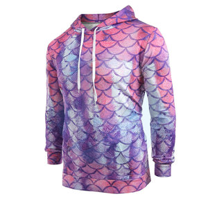 Impression personnalisée de sweats à capuche de base pour hommes 100% coton grande taille vêtements de rue pour l'hiver-quantité en vrac - Product Image 2