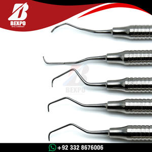 Juego de Instrumentos Quirúrgicos para Rellenos Dentales de Composite, 7 Piezas, Acero Inoxidable, Manual, Reutilizable, Agarre Ergonómico - Product Image 2