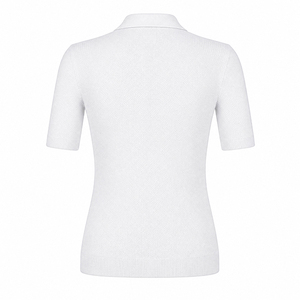 Camiseta de punto 3D para mujer, transpirable y hecha de polipropileno 100%, polo técnico para trabajo, personalizable al por mayor - Product Image 1